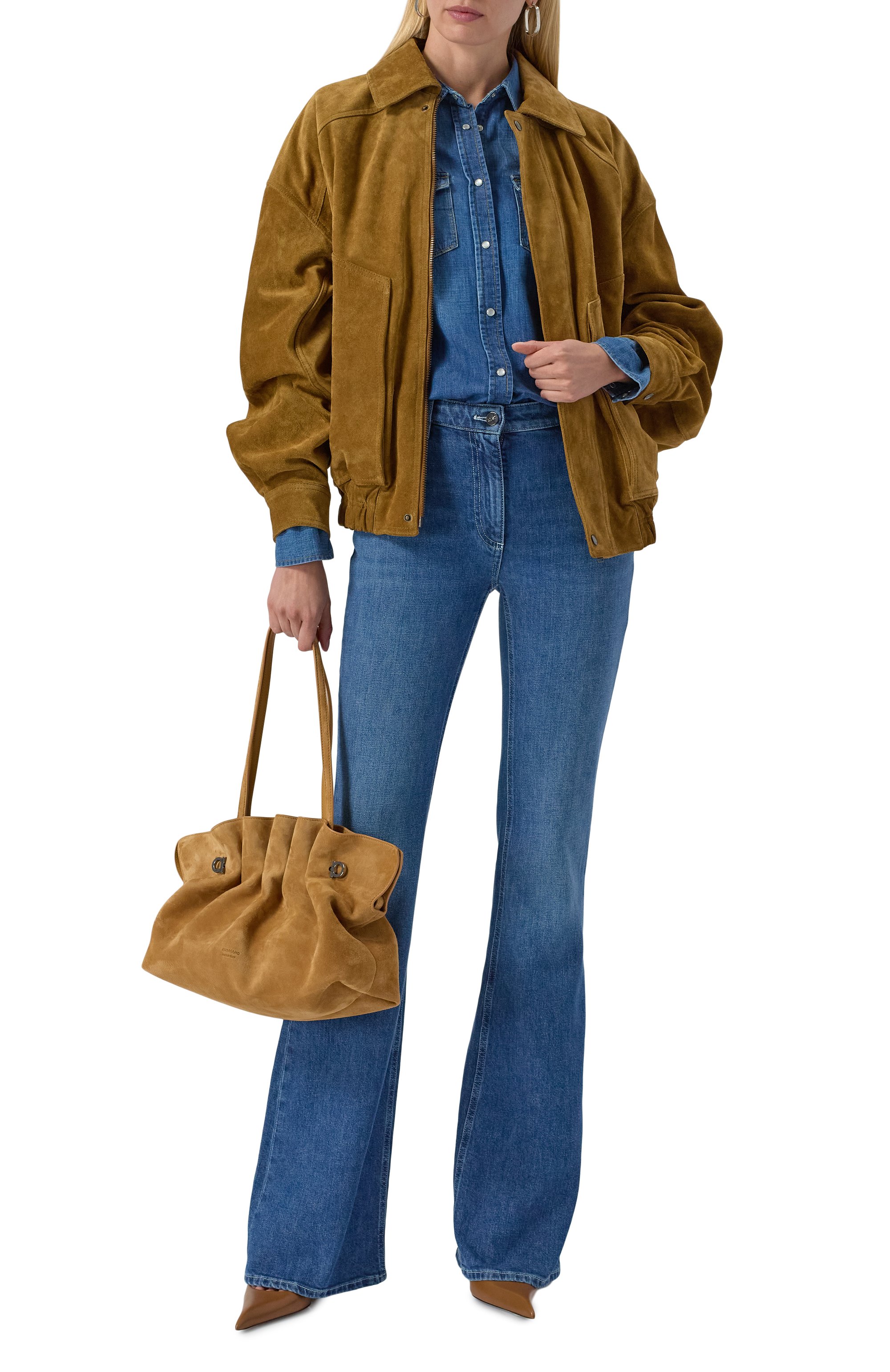 Сумка soft-bag medium FERRAGAMO, арт. 219960/783270, фото 7