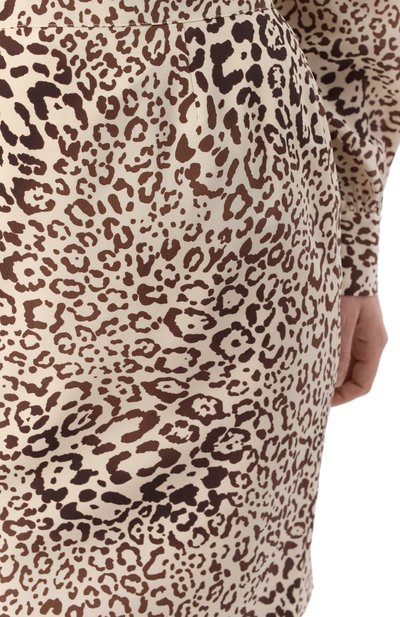 Шелковая юбка ALESSANDRA RICH, арт. FABX4038-F4478, фото 5