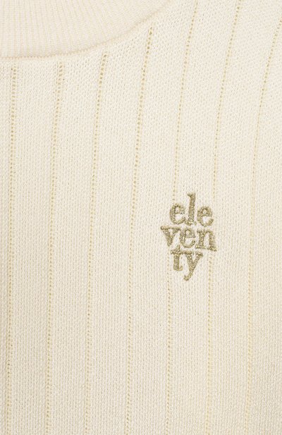 Пуловер из хлопка и вискозы ELEVENTY, арт. EY9A11/X0004_001, фото 3