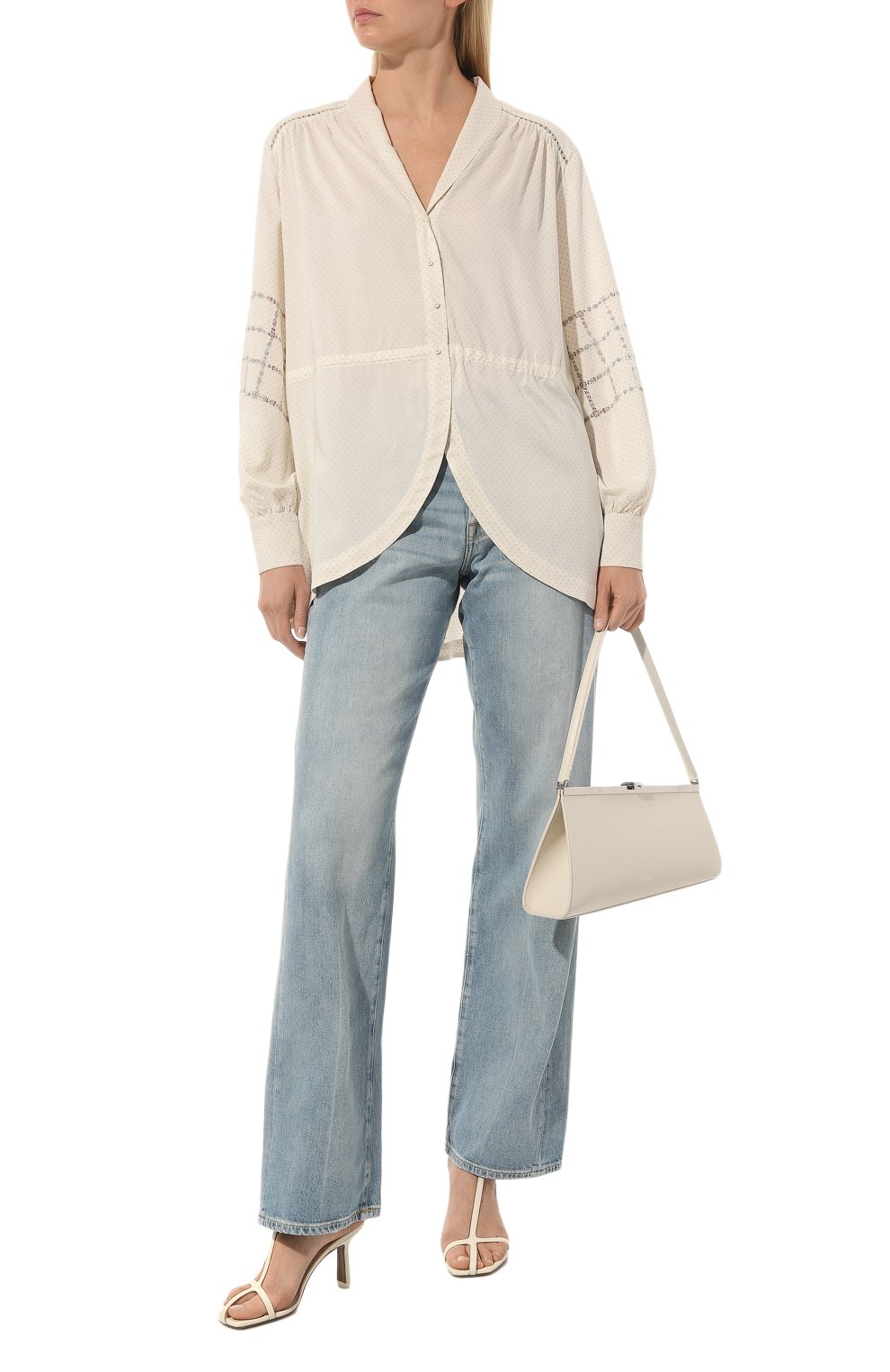 Блузка из вискозы ALEXANDRA GEORGIEVA BY KRESTETSKAYA STROCHKA, арт. V228bg21, фото 2