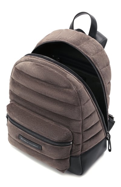 Рюкзак BRUNELLO CUCINELLI темно-бежевого цвета по цене 370500 руб., арт. MBDLD2348, фото 4 Рюкзак BRUNELLO CUCINELLI, арт. MBDLD2348, фото 4