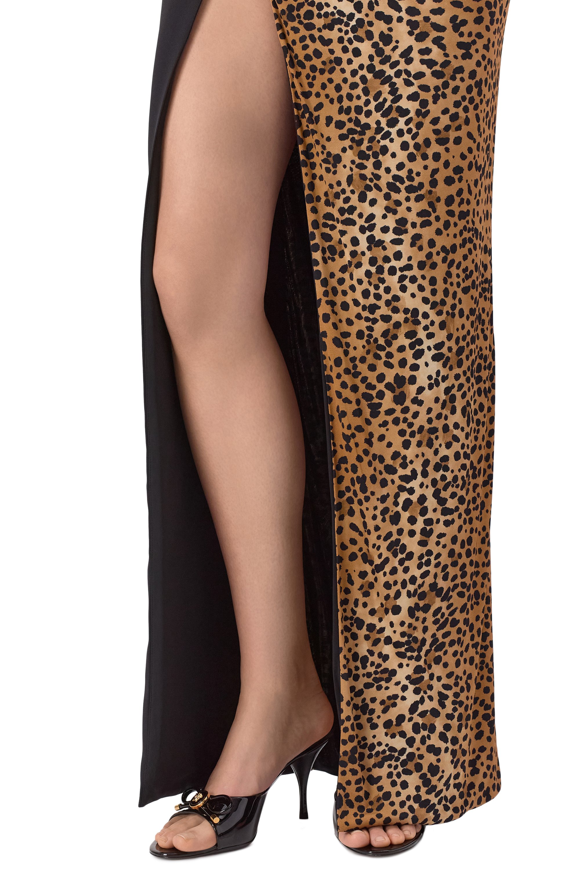 Лакированные мюли opera bow 85 VERSACE, арт. 1018239/D2VE, фото 3