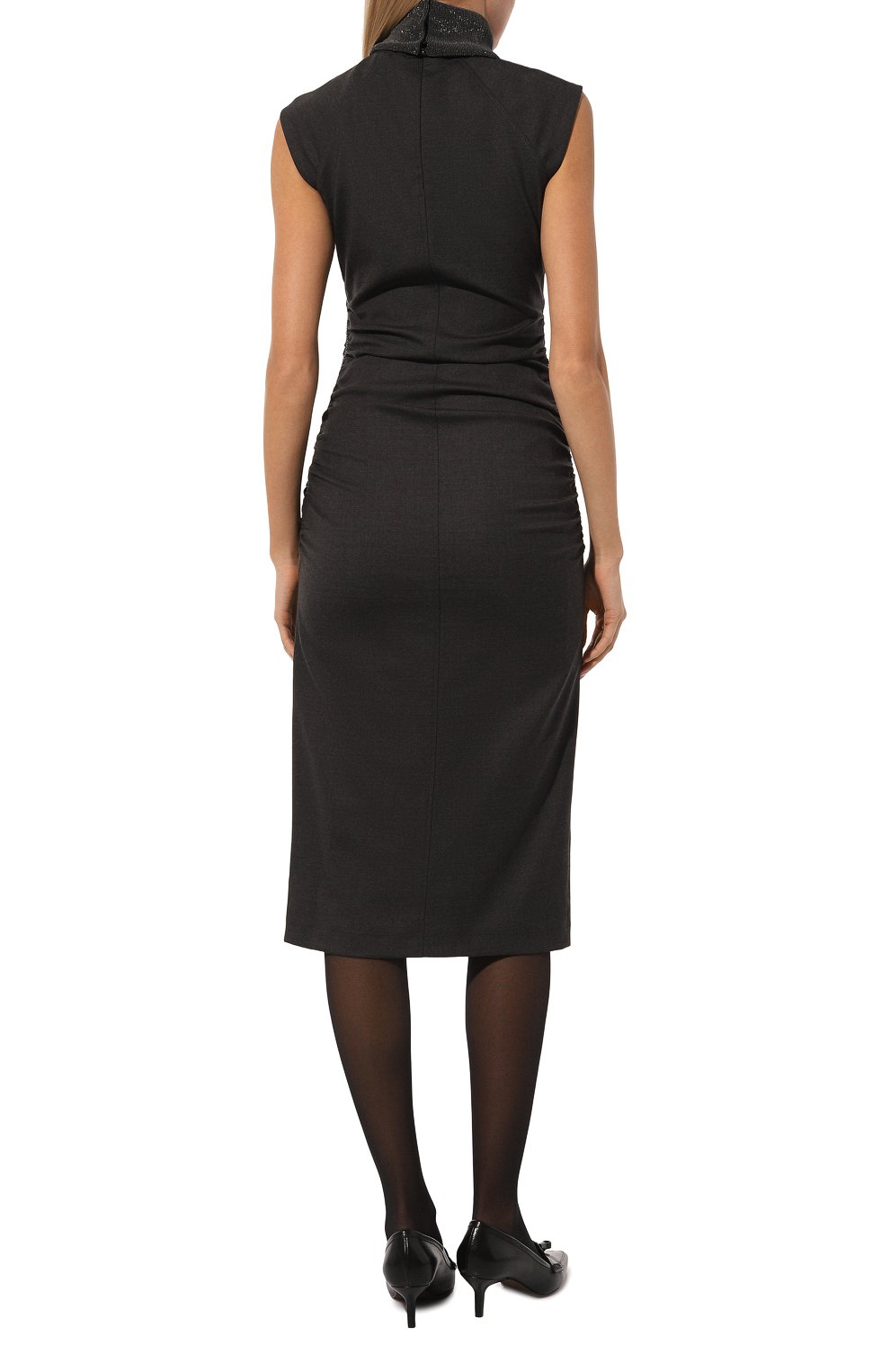 Шерстяное платье BRUNELLO CUCINELLI, арт. MP912AHR32, фото 4