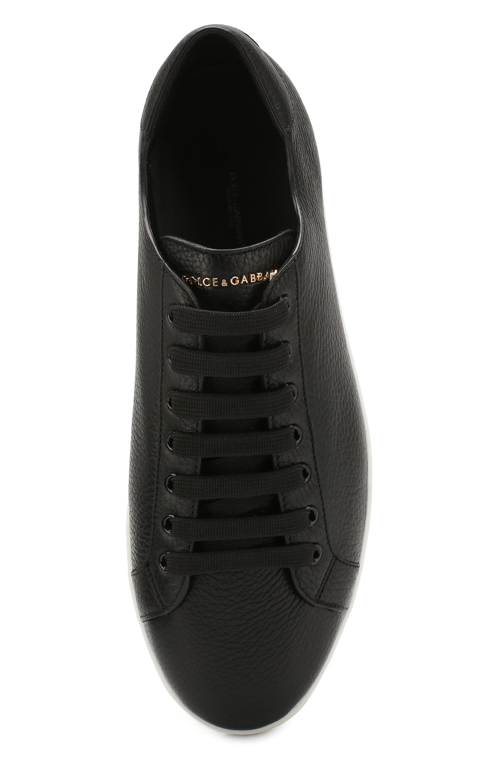 Кожаные кеды san tropez DOLCE & GABBANA, арт. CS1735/A8L37, фото 5