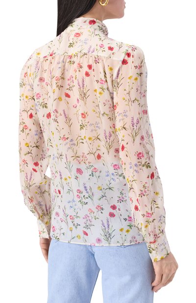 Шелковая блузка GIAMBATTISTA VALLI, арт. 25SSPVCA1212-39PRI, фото 4