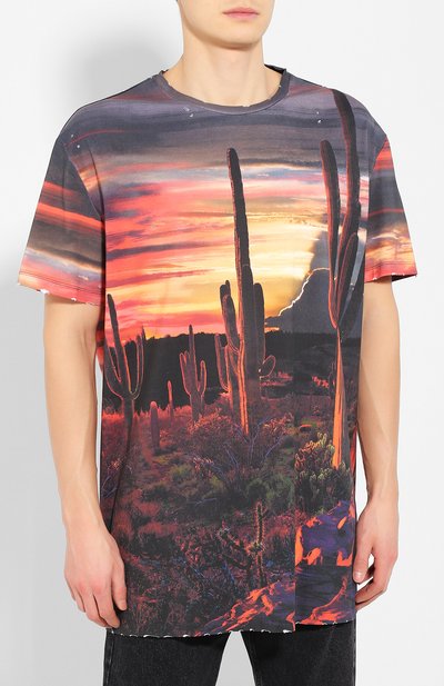 Хлопковая футболка BALMAIN, арт. TH11060/I257, фото 3