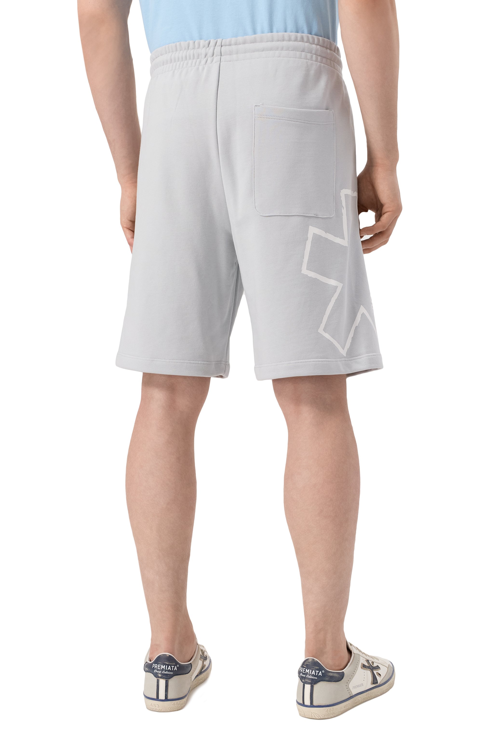 Хлопковые шорты COMME DES FUCKDOWN, арт. CFABM01507, фото 4