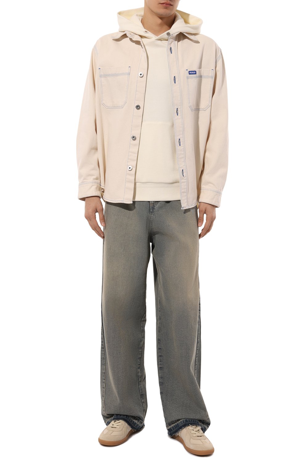 Кожаные кеды replica MAISON MARGIELA, арт. S57WS0236/P1895, фото 2