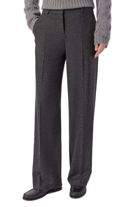 Кашемировые брюки Loro Piana FAI3906 Серый  FAI3906 Фото 3