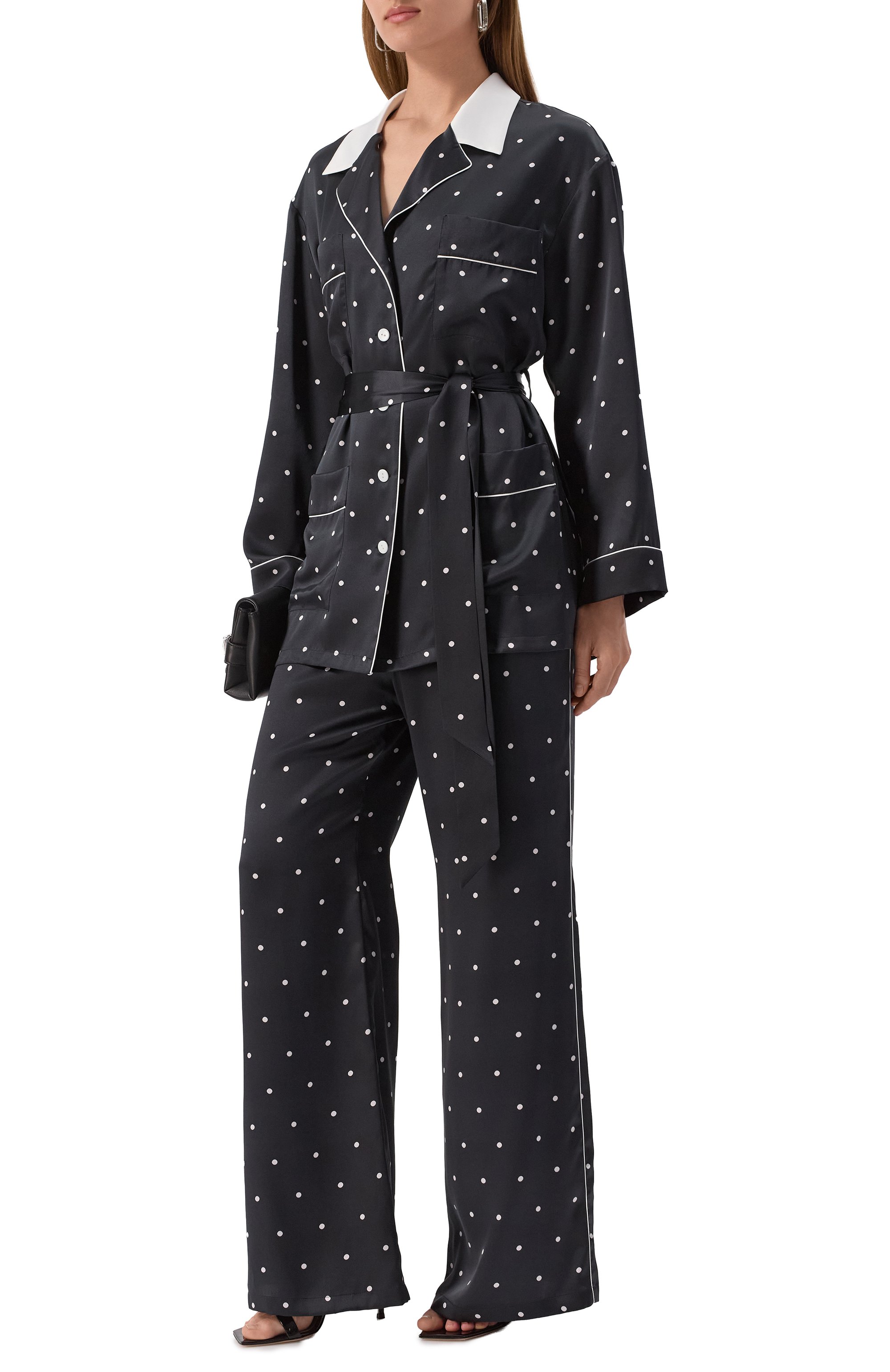 Атласные брюки YANINA, арт. T-2893, фото 2