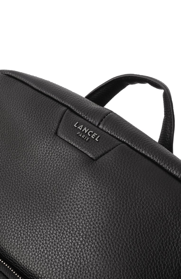 Мужской рюкзак côme LANCEL черного цвета, арт. A12872 | Фото 3 (Материал: Натуральная кожа; Автоматизация ТО: Проставлено; Размер: large; Автоматизация состава: Проставлено; Сумки-технические: Рюкзаки - большие; Стили: Классический)