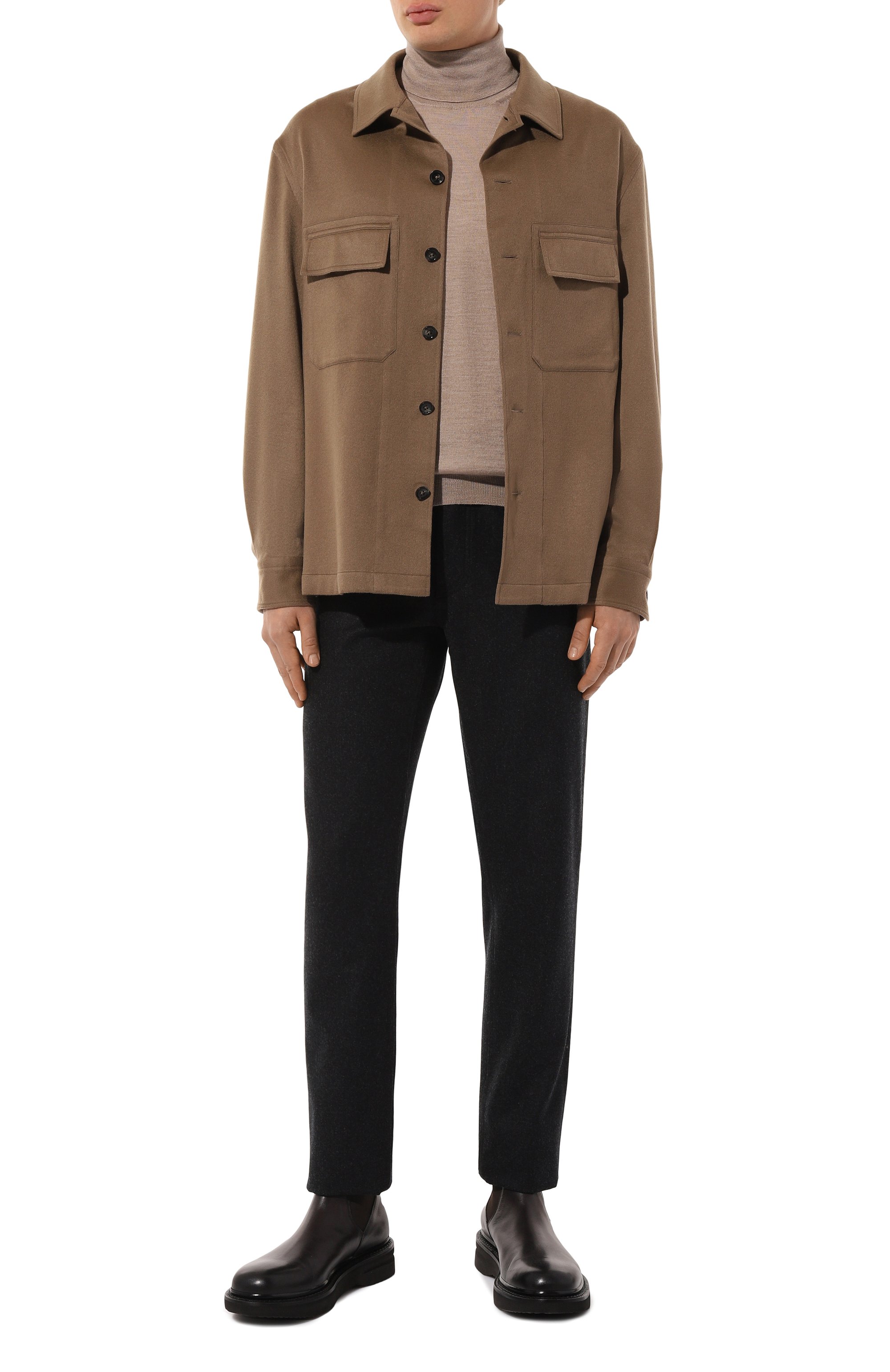 Шерстяные брюки ZEGNA, арт. UEL41A8/CITYL, фото 2