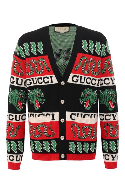 Шерстяной кардиган GUCCI, арт. 545747/XKADY, фото 1