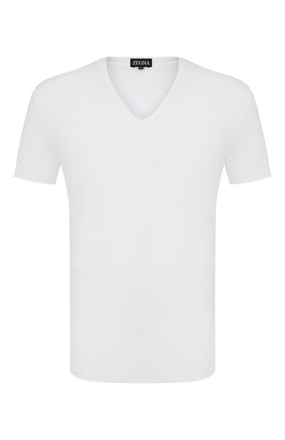Мужская хлопковая футболка ZEGNA, арт. N2M800/090