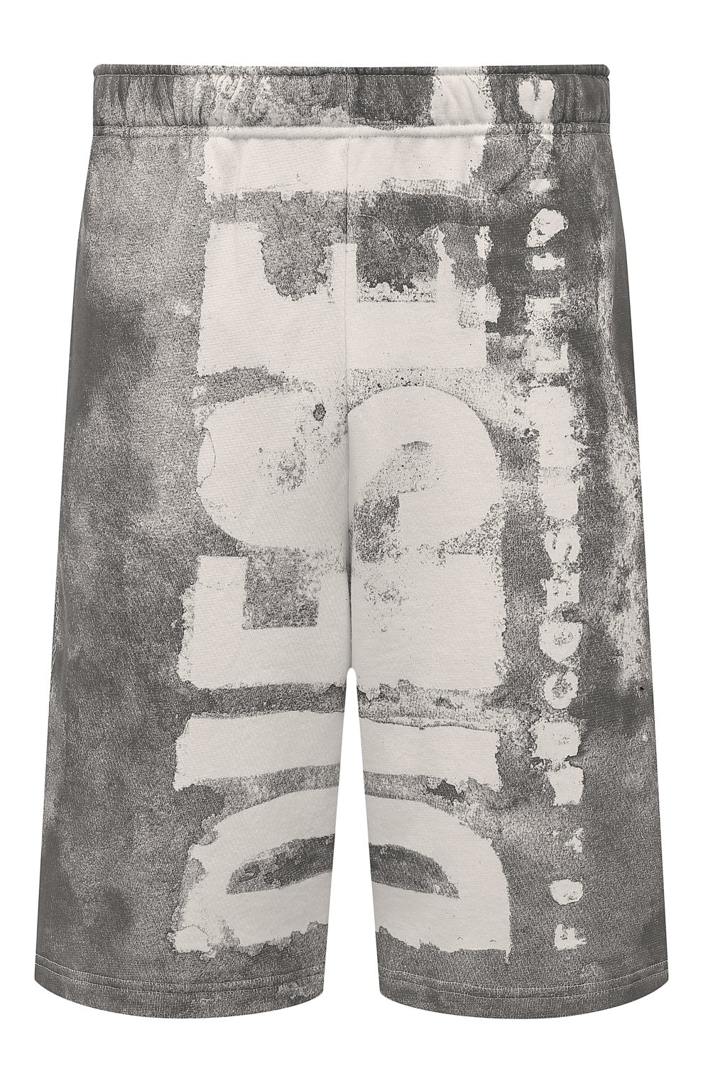 Хлопковые шорты DIESEL серого цвета по цене 20850 руб., арт. A09107/0NFAV, фото 1 Хлопковые шорты DIESEL, арт. A09107/0NFAV, фото 1