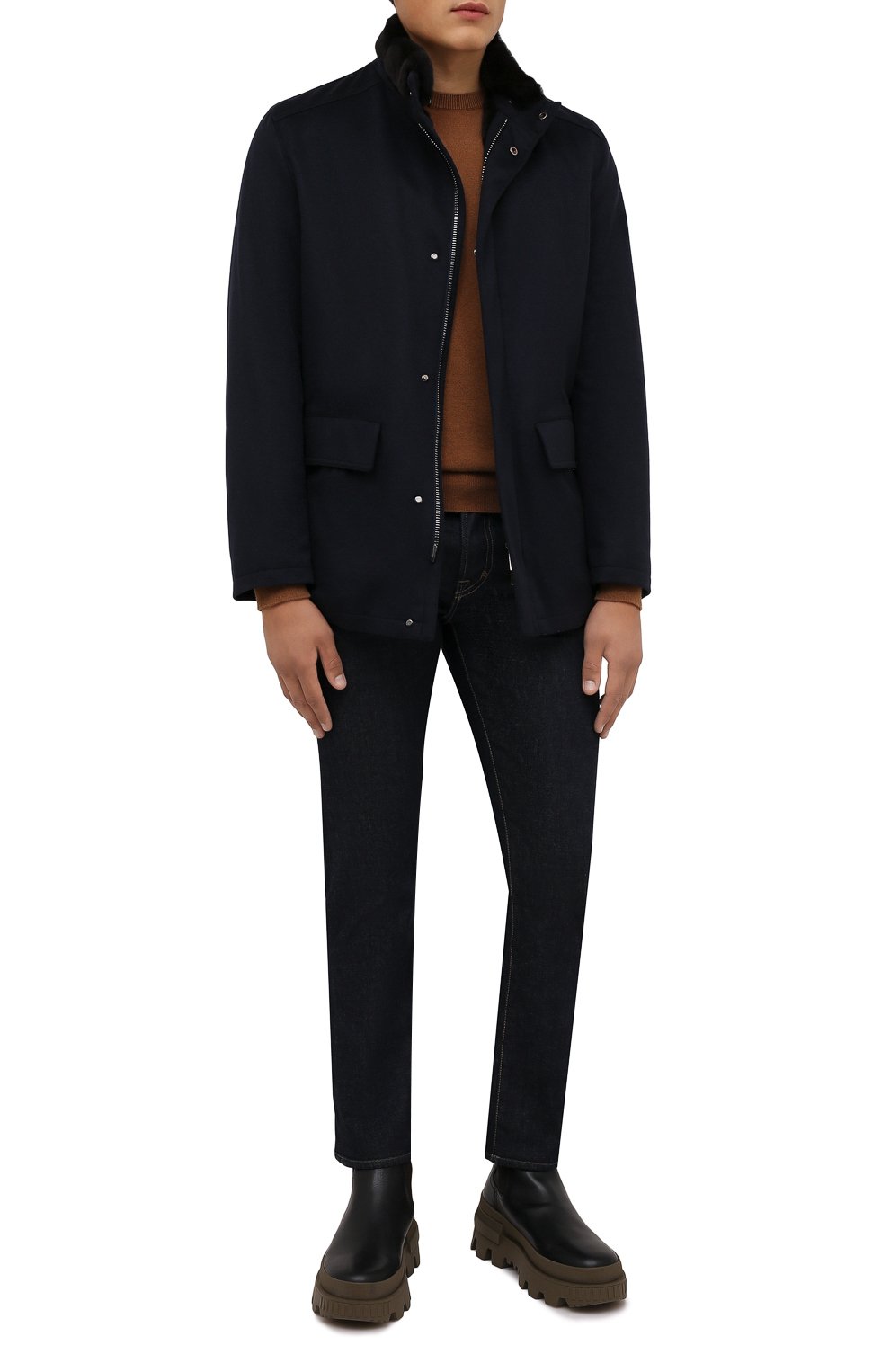 Кашемировая куртка с меховой подкладкой KIRED, арт. WSALTAW681801900S, фото 2