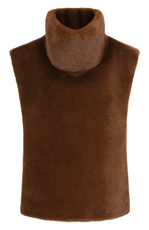 Жилет-манишка из экомеха Flashin FF25MCH Коричневый FF25MCH
