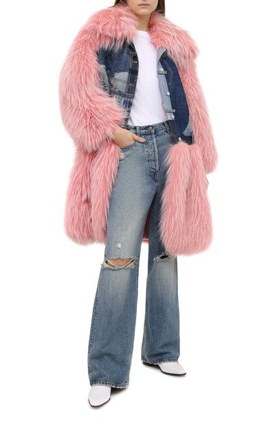 Комбинированная шуба DOLCE & GABBANA, арт. F0W22F/GDK05, фото 2