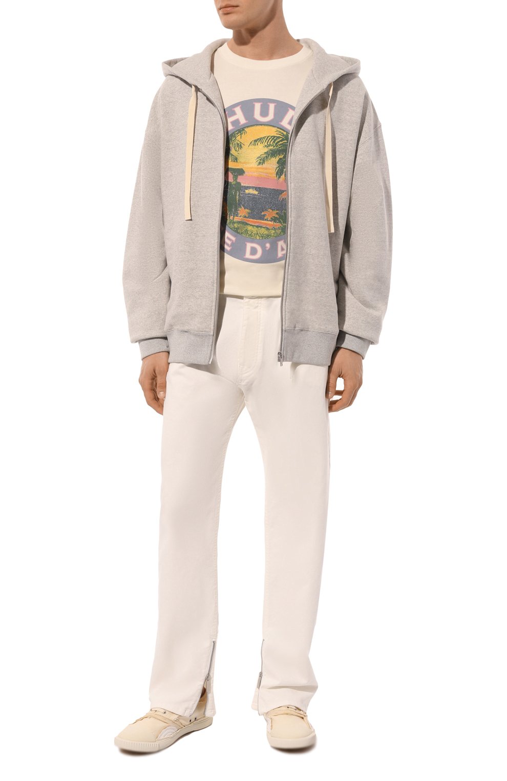 Текстильные кеды inside out MAISON MARGIELA, арт. S97WS0063/P6835, фото 2