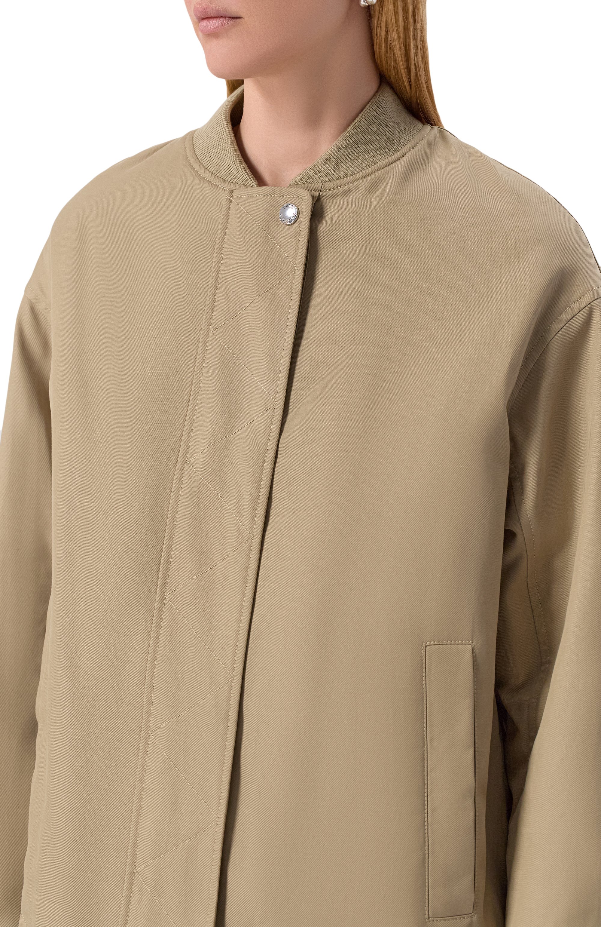 Куртка YVES SALOMON бежевого цвета по цене 146500 руб., арт. 25EFV02068B07W/A2132, фото 5 Куртка YVES SALOMON, арт. 25EFV02068B07W/A2132, фото 5