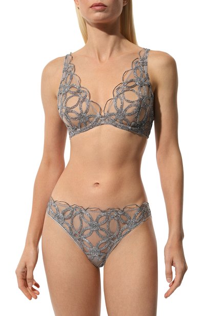 Трусы-слипы I.D. SARRIERI серебряного цвета по цене 27420 руб., арт. J6635, фото 2 Трусы-слипы I.D. SARRIERI, арт. J6635, фото 2