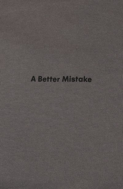 Хлопковая футболка A BETTER MISTAKE, арт. 04D10TS007W JS031PD, фото 5