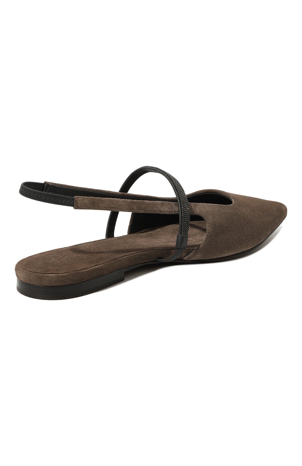 Замшевые балетки BRUNELLO CUCINELLI, арт. MZSFCBP214, фото 5