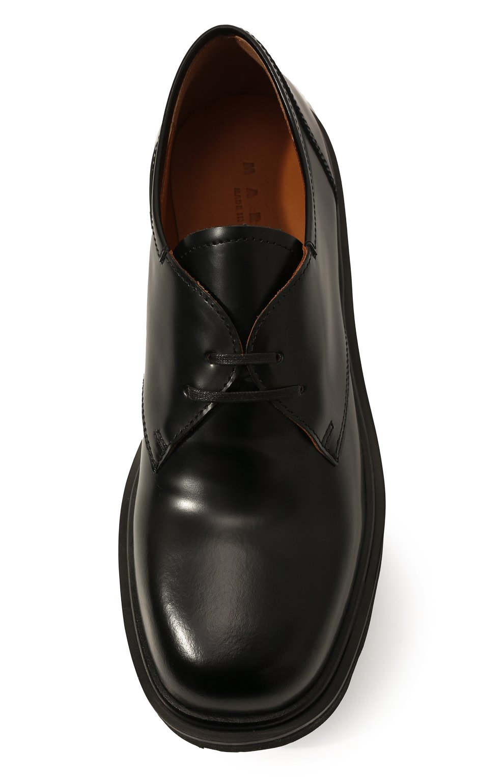 Кожаные дерби brigade MARNI, арт. ALMS004802/P4077, фото 6