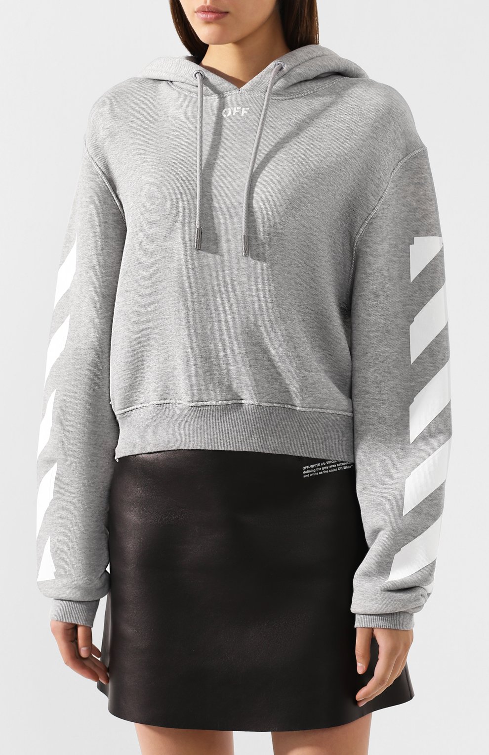 Хлопковый пуловер OFF-WHITE, арт. 0WBB016R194030690701, фото 3