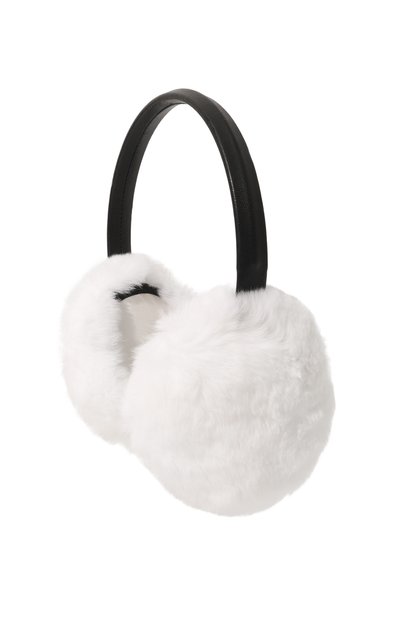 Меховые наушники из кролика YVES SALOMON, арт. 23WAA110XXREXX, фото 3