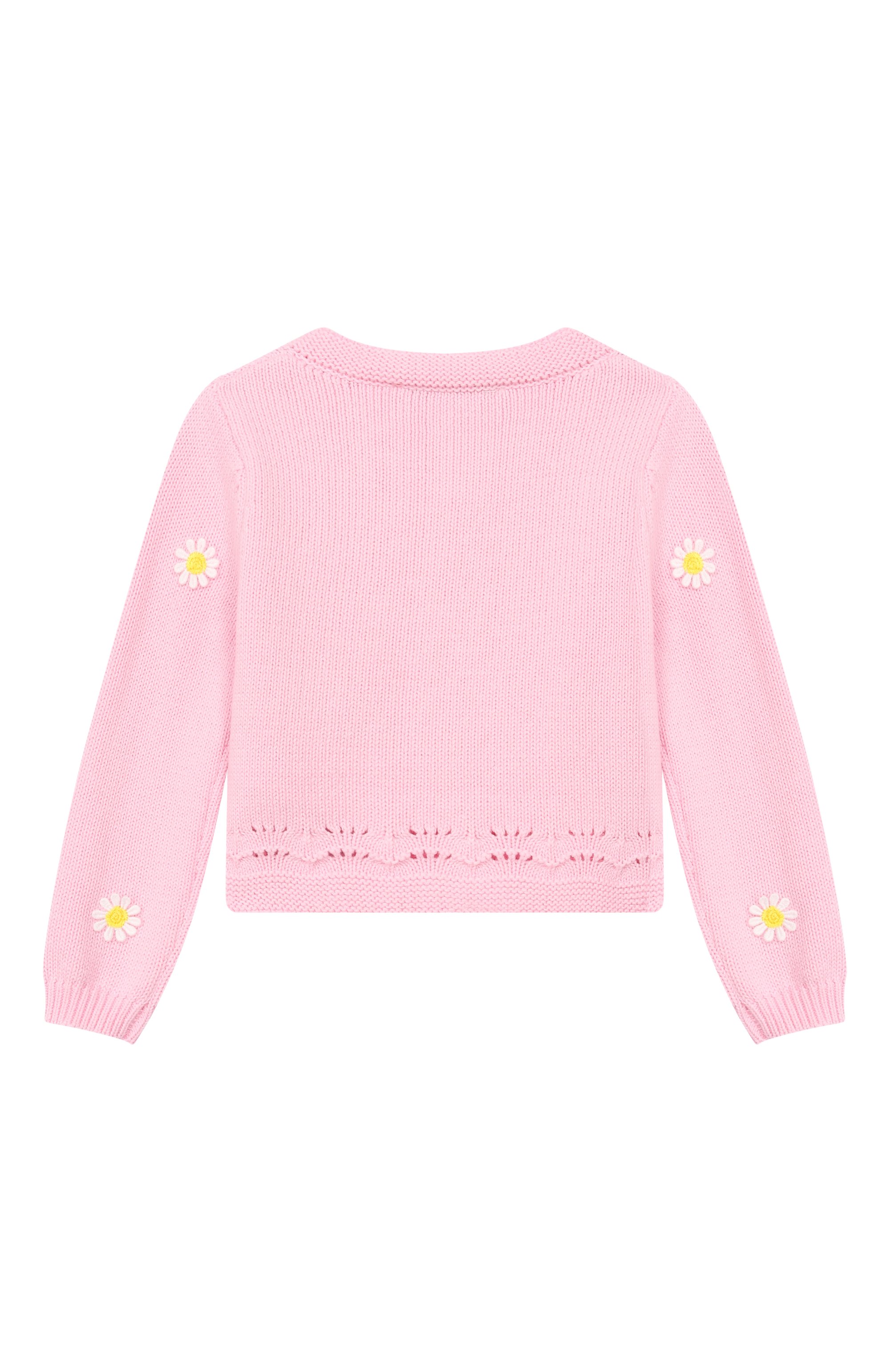 Хлопковый кардиган MONNALISA, арт. 39G800, фото 2