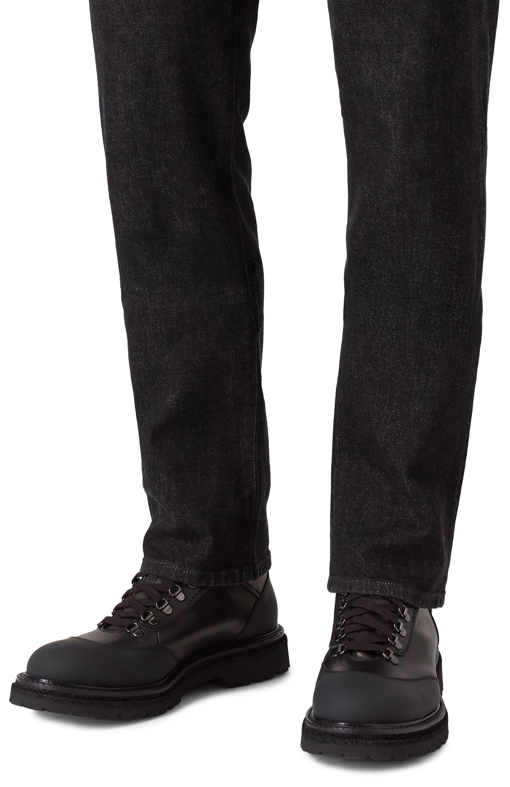 Кожаные хайкеры CAMERLENGO, арт. 16821/G0LMAR/FUR, фото 3