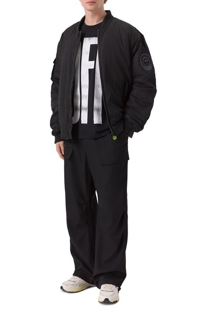 Хлопковая футболка OFF-WHITE, арт. 0MAA120F25JER00L, фото 2