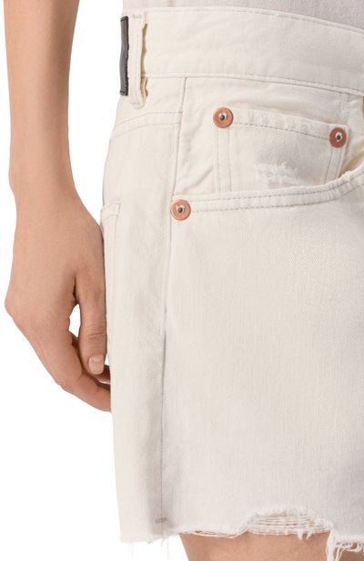 Джинсовые шорты x-boyfriend R13, арт. R13WD191-D453C, фото 5