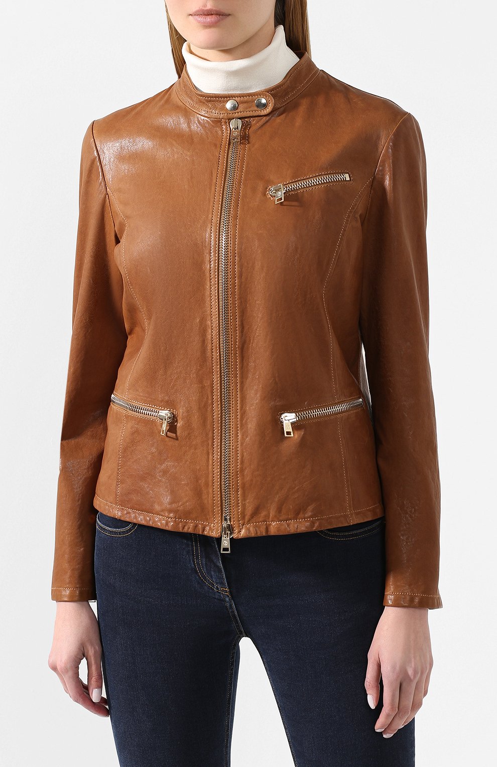 Кожаная куртка GIORGIO ARMANI, арт. 5AB01P/5AP08, фото 3