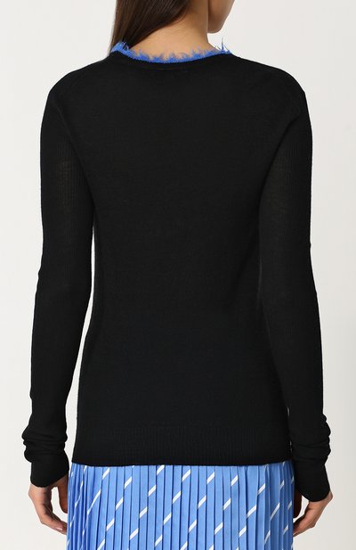 Кашемировый пуловер с круглым вырезом HELMUT LANG, арт. I02HW701, фото 4