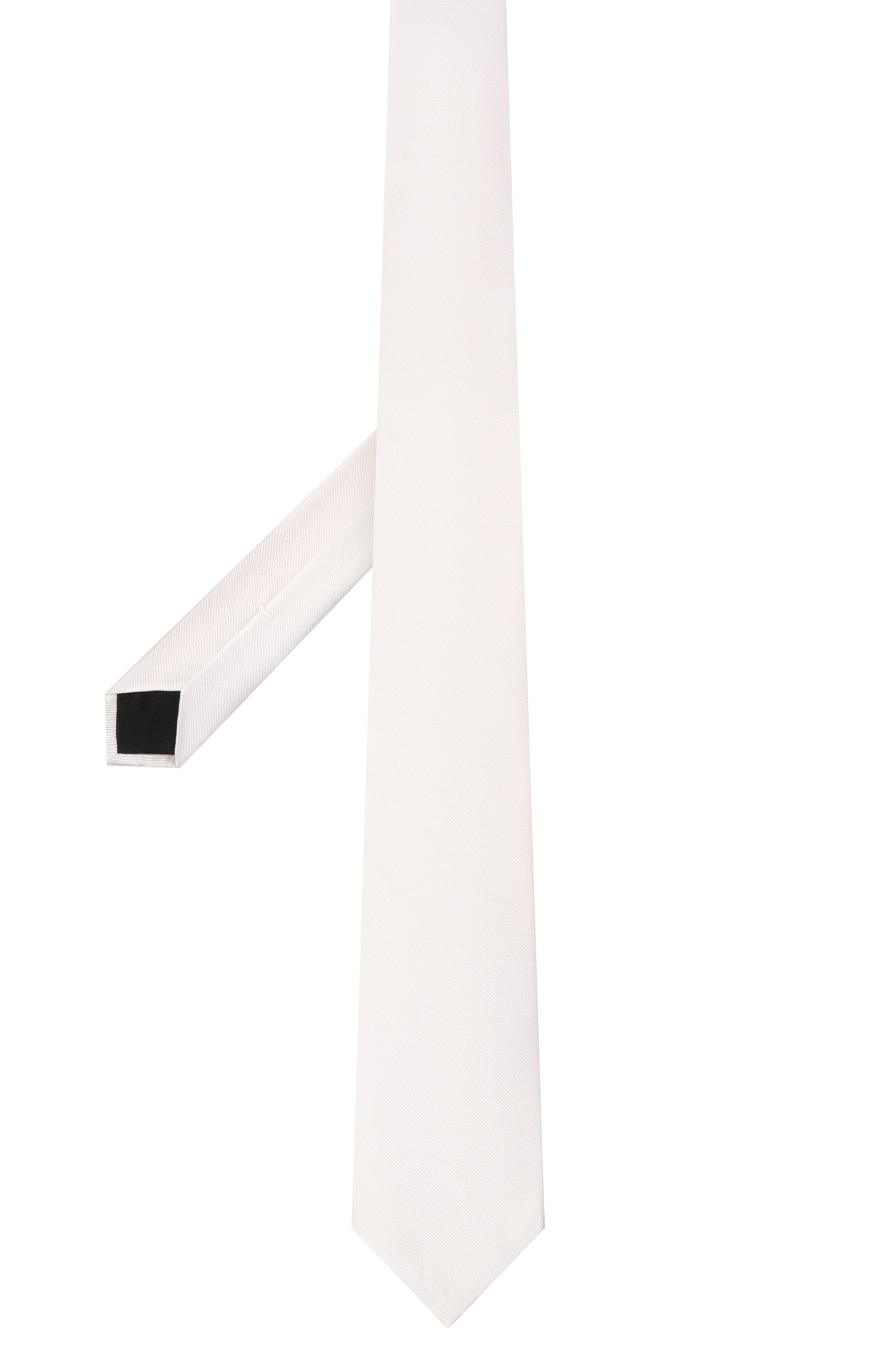 Шелковый галстук VAN LAACK молочного цвета по цене 16700 руб., арт. VL-LUIS-EL/K04264, фото 3 Шелковый галстук VAN LAACK, арт. VL-LUIS-EL/K04264, фото 3