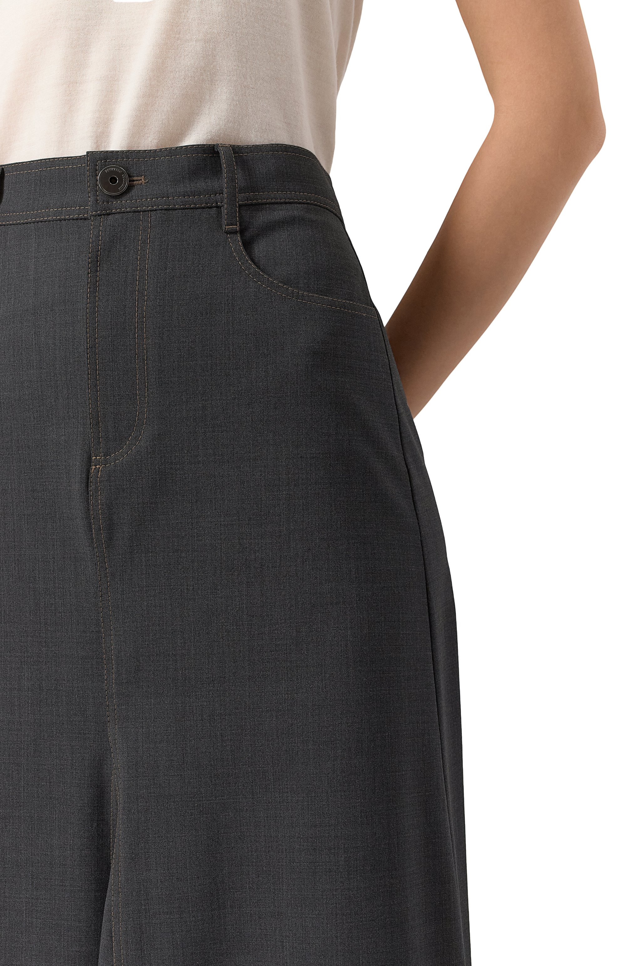 Шерстяная юбка BRUNELLO CUCINELLI, арт. M0W07G3740, фото 5