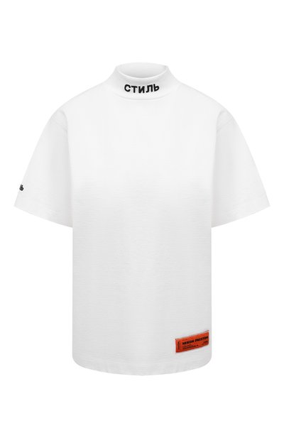 Женская хлопковая футболка HERON PRESTON, арт. HWAA021R21JER0010110