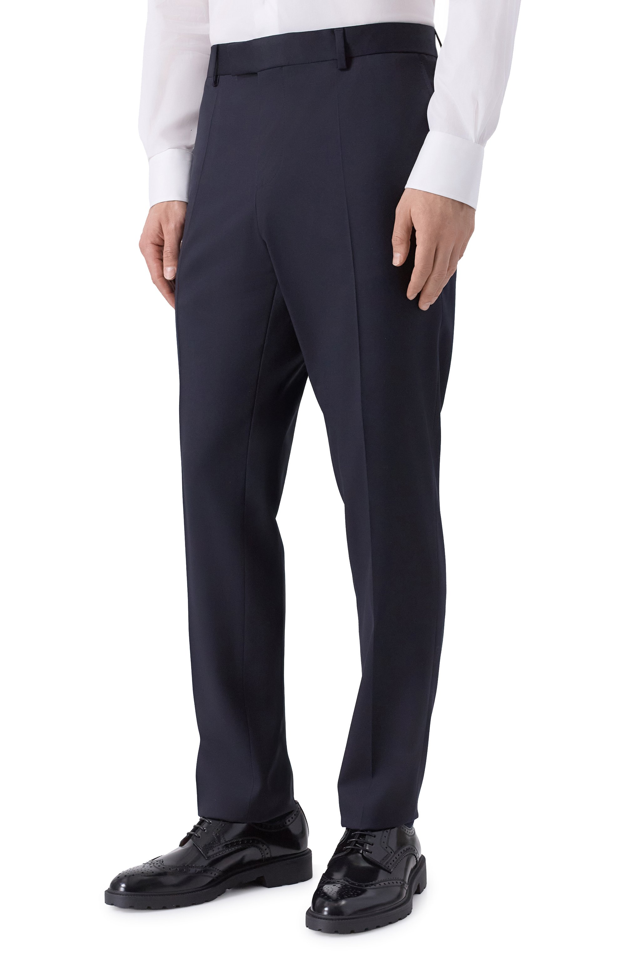 Шерстяные брюки BOSS, арт. 50551965, фото 3