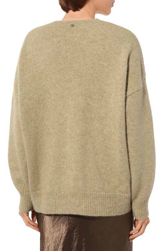 Пуловер BOSS Orange Зелёный, фото 4