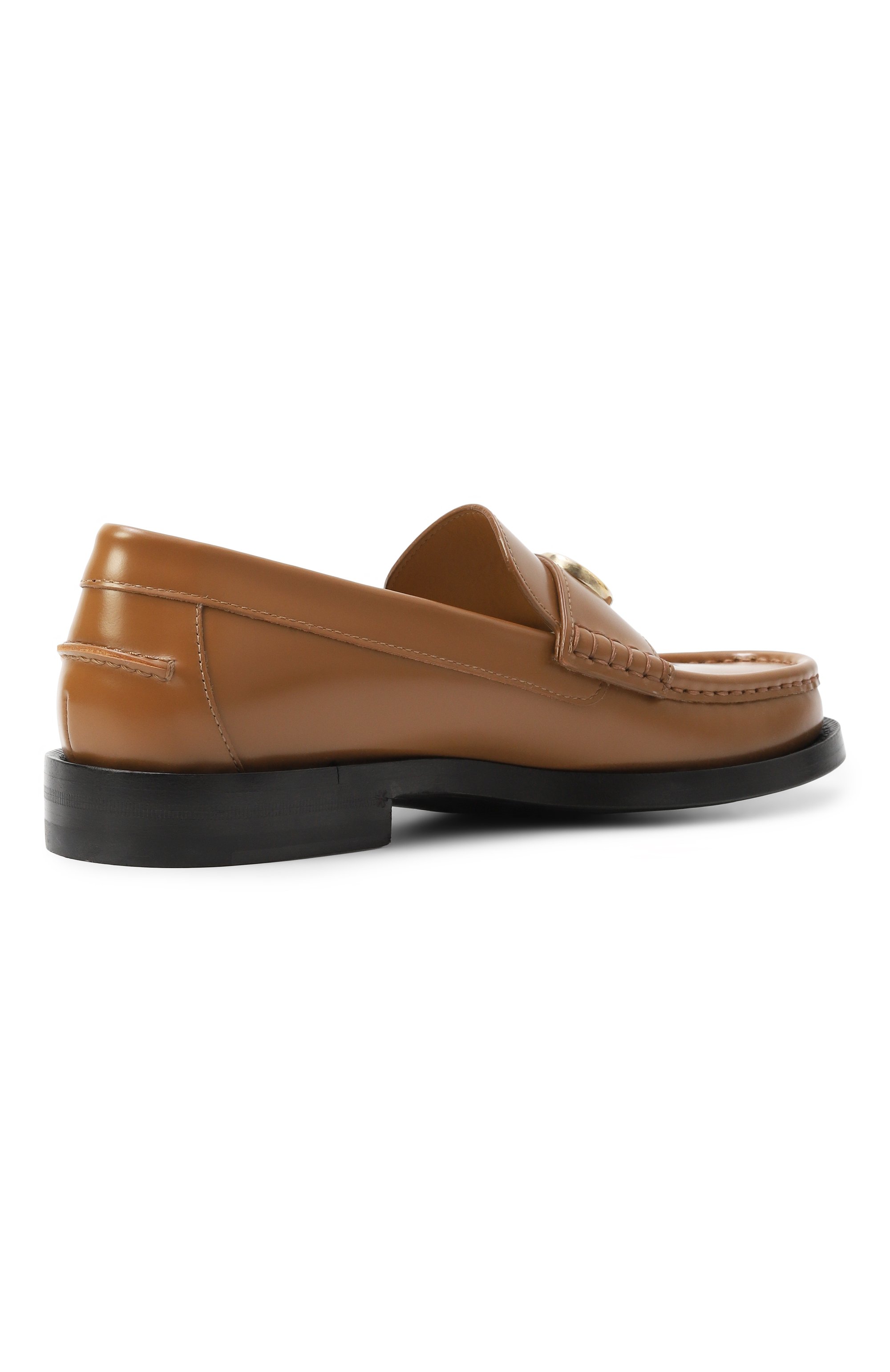 Кожаные лоферы GUCCI, арт. 816333/17X00, фото 5