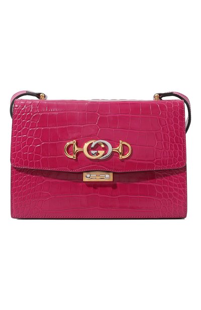 Сумка zumi small из кожи аллигатора GUCCI, арт. 576388 EV40X, фото 1