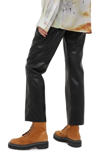 Брюки NANUSHKA, арт. VINNI_BLACK_VEGAN LEATHER, фото 4