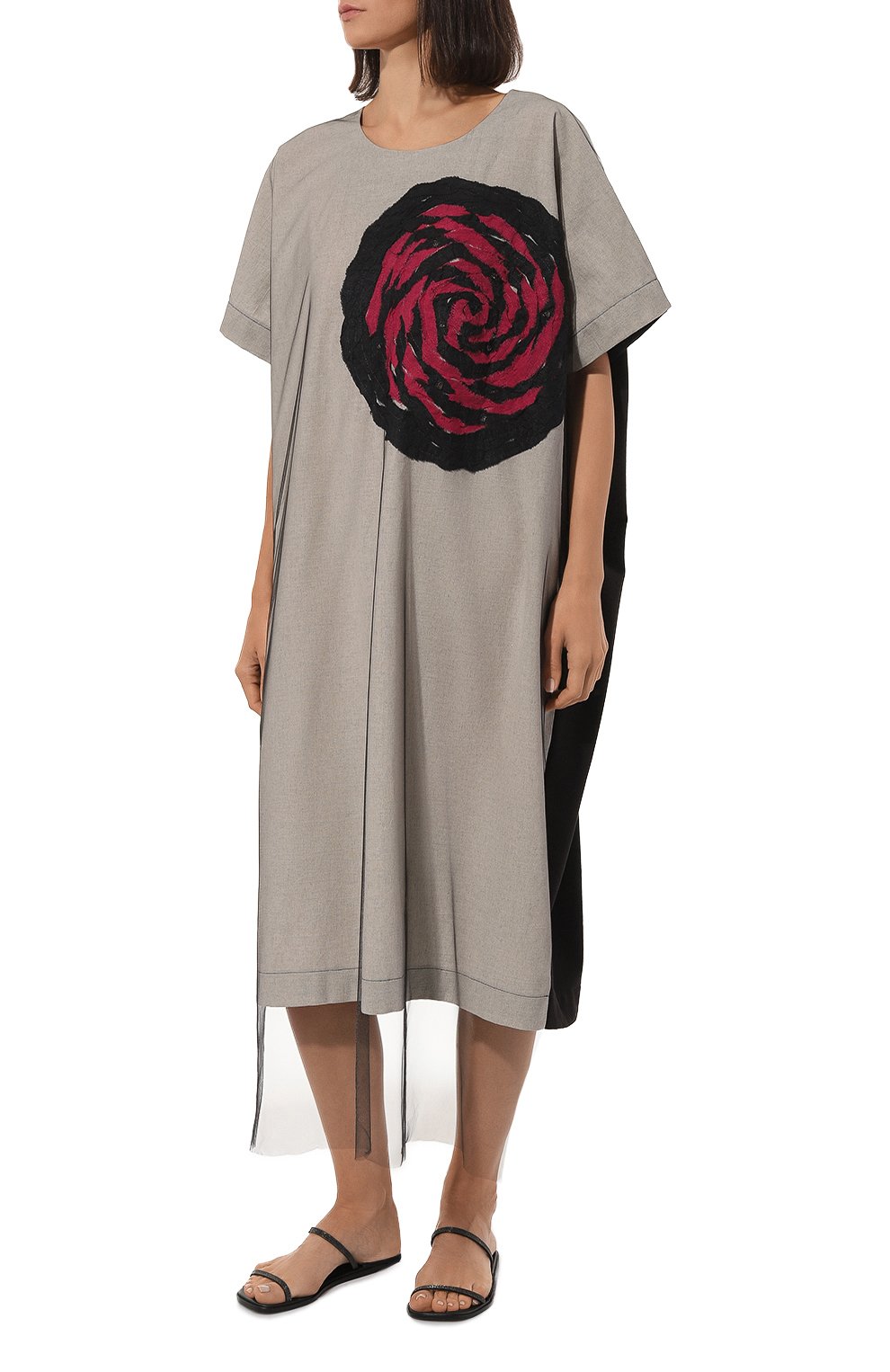 Платье из хлопка и льна MIDGARD PARIS, арт. B4502, фото 3