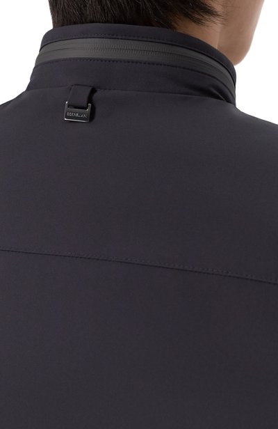 Утепленный плащ CORNELIANI темно-синего цвета по цене 164000 руб., арт. 2825M3/2A20152, фото 5 Утепленный плащ CORNELIANI, арт. 2825M3/2A20152, фото 5