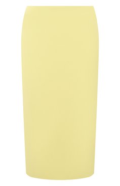 Женская юбка из шелка и вискозы ELIE SAAB салатового цвета, арт. SK018N | Фото 1 (Длина Ж (юбки, платья, шорты): Миди; Материал сплава: Проставлено; Материал внешний: Шелк; Драгоценные камни: Проставлено; Женское Кросс-КТ: Юбка-карандаш; Стили: Романтичный)