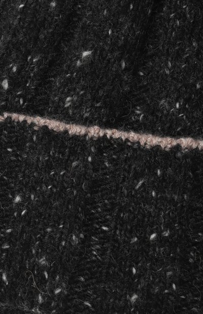 Кашемировая шапка BRUNELLO CUCINELLI темно-серого цвета по цене 48200 руб., арт. MRN91399, фото 3 Кашемировая шапка BRUNELLO CUCINELLI, арт. MRN91399, фото 3