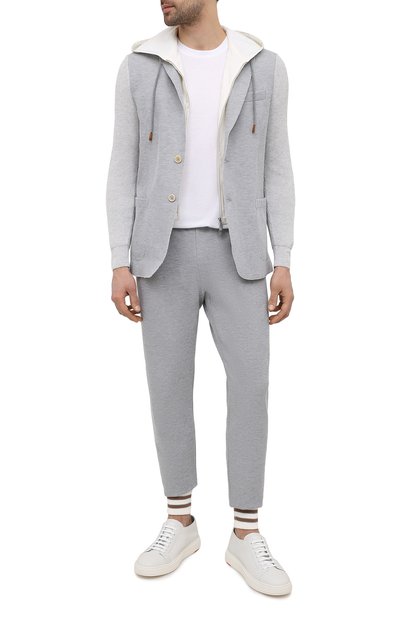 Хлопковые джоггеры ELEVENTY PLATINUM, арт. C76PANC01 TES0C166, фото 2