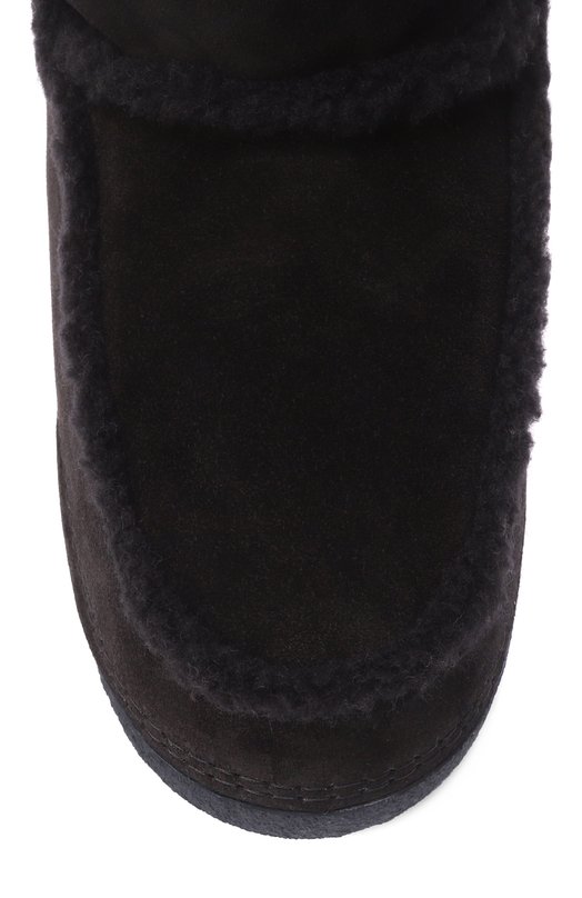 Замшевые сапоги Classic Shearling Low INUIKII 2002.003.0021 Чёрный  2002.003.0021 Фото 6
